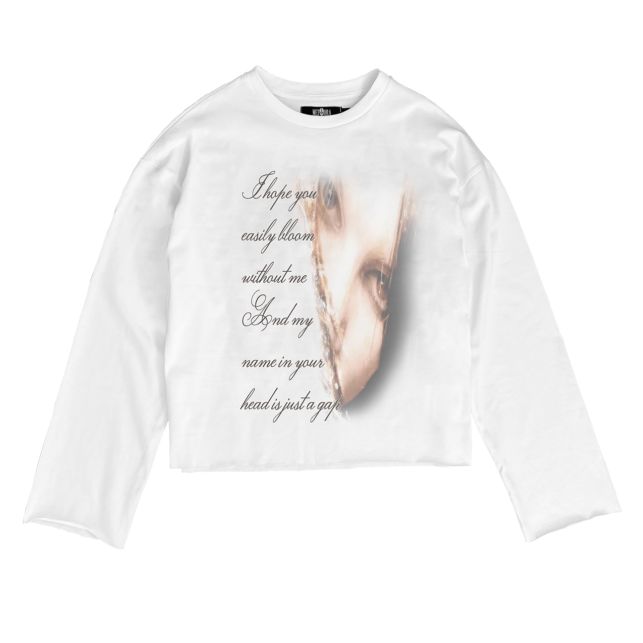 "WHITE GLARE DELUXE" LONGSLEEVE
