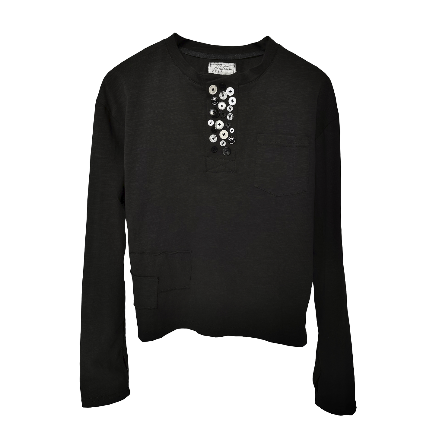 Assorted Buttons Henley