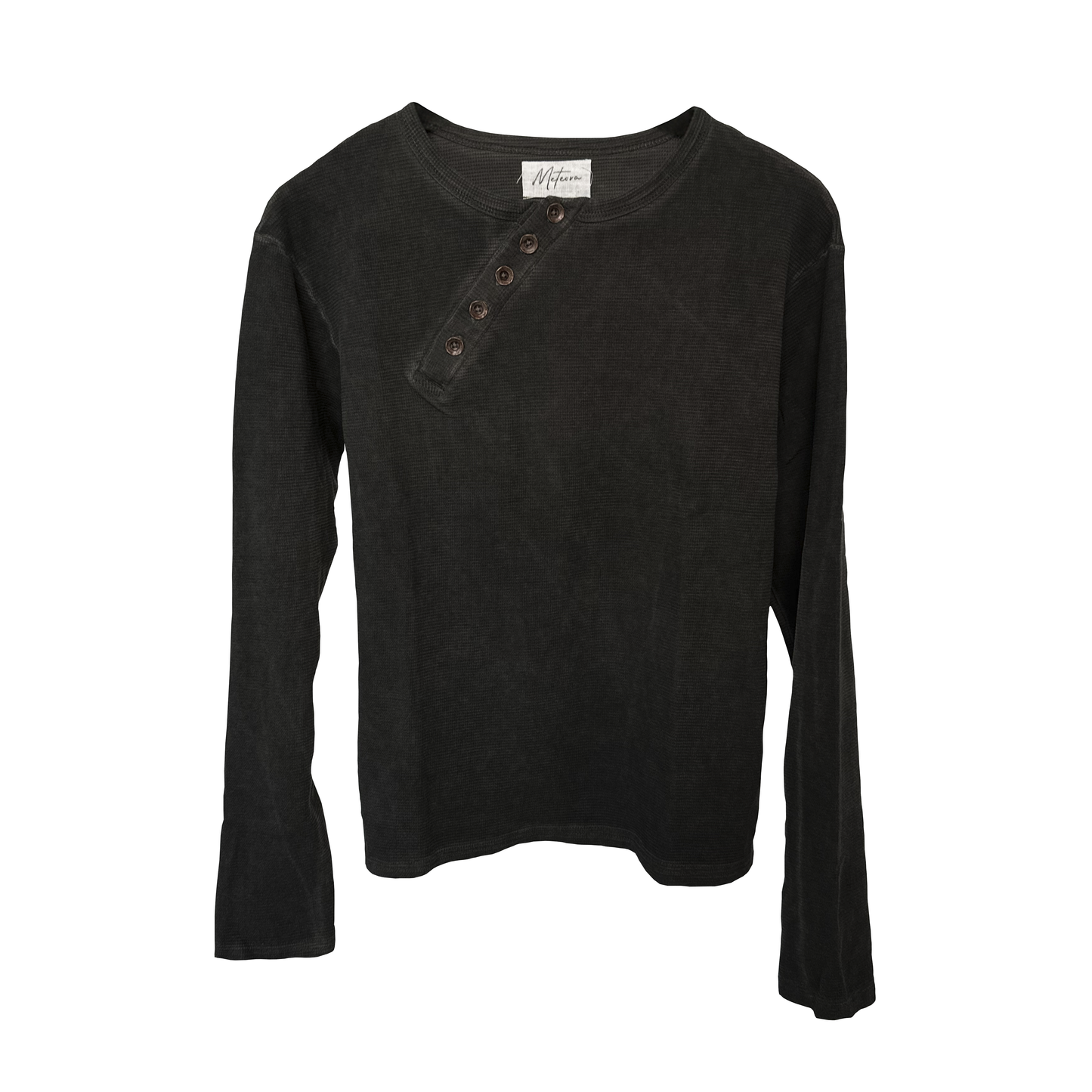Asymmetric Waffle Henley