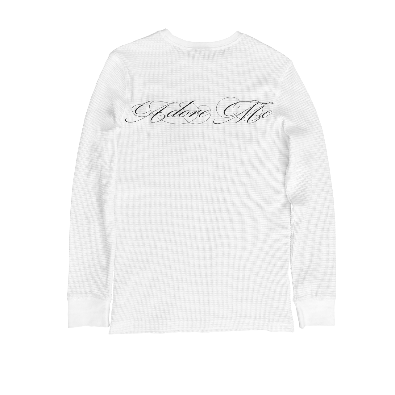 "TEARS HOTLINE" WAFFLE KNITTED LONGSLEEVE