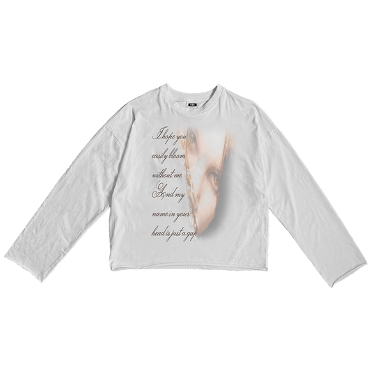 "WHITE GLARE" LONGSLEEVE